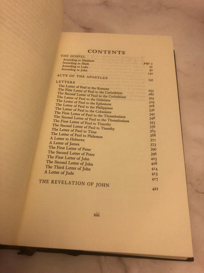 1961 New English Bible – New Testament – Vintage Pocket Bible – Christian Book - (Ref x459)
