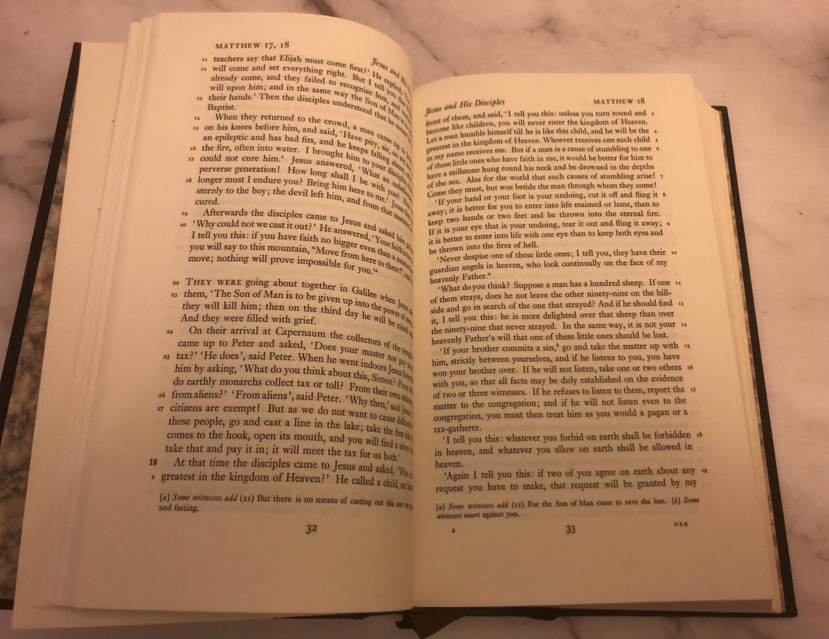 1961 New English Bible – New Testament – Vintage Pocket Bible – Christian Book - (Ref x459)