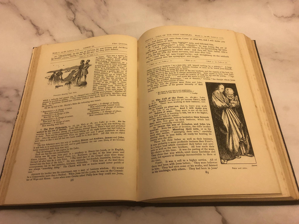 1912 Peloubet’s Selected Notes Bible Commentary - Ref x458