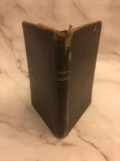 1871 Book of Common Prayer Phonetic Shorthand Rare Antique Prayer Book 1800s - (Ref x455)