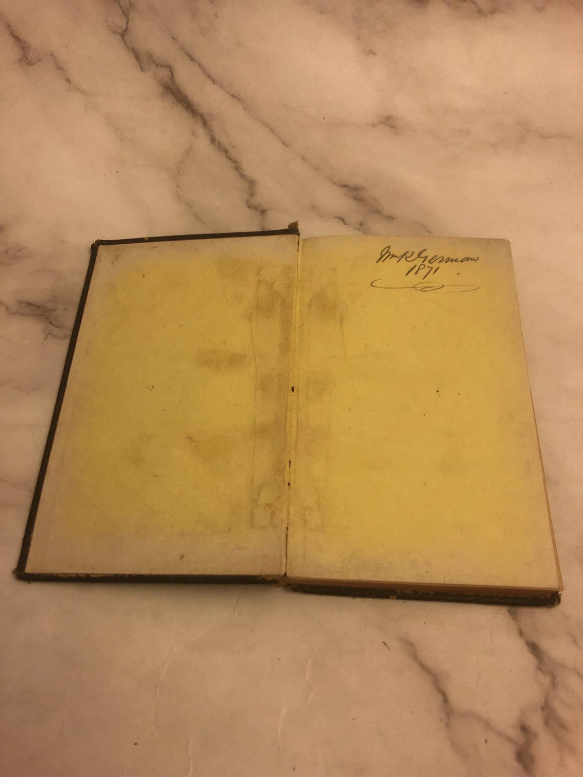 1871 Book of Common Prayer Phonetic Shorthand Rare Antique Prayer Book 1800s - (Ref x455)