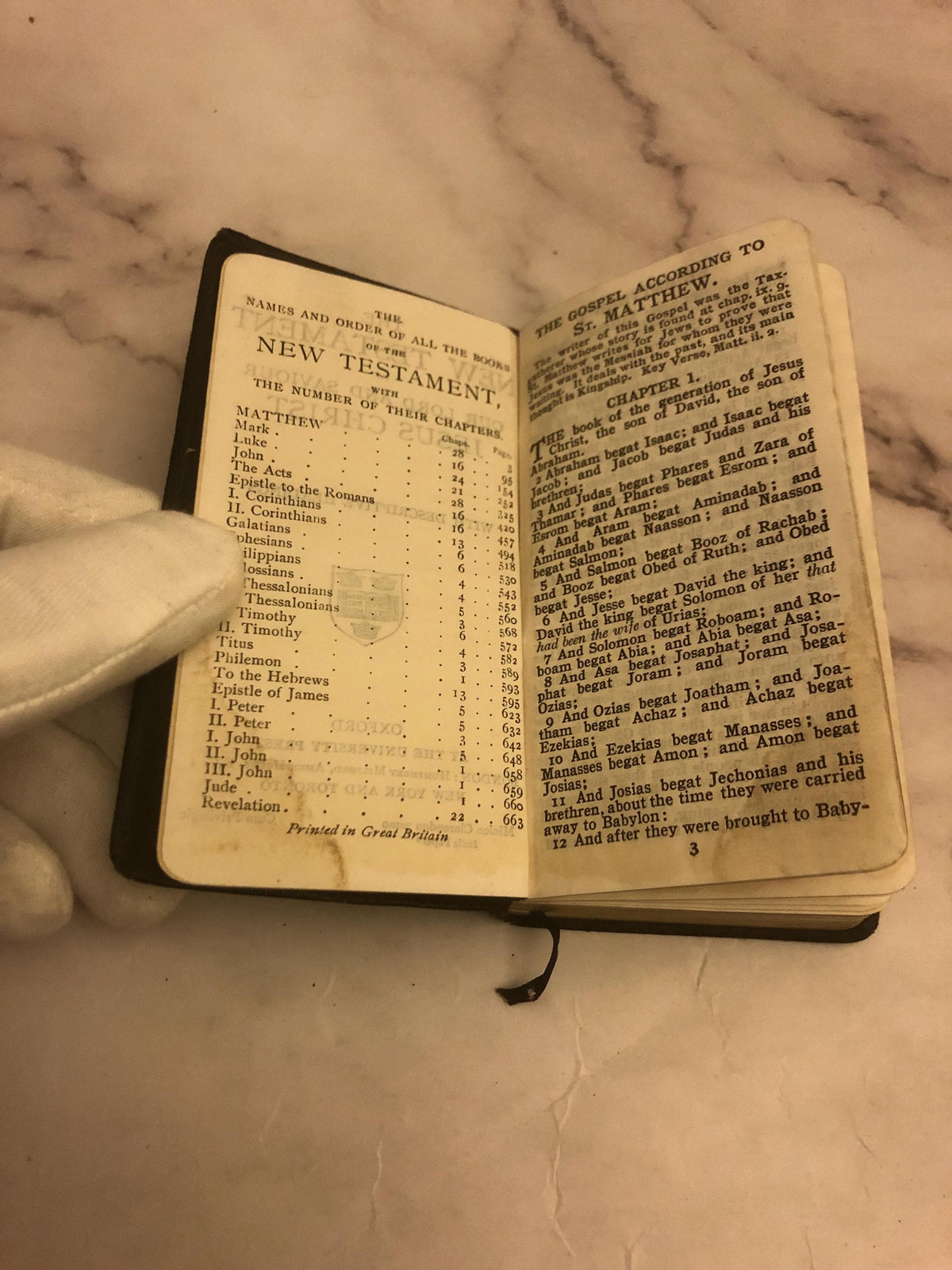 Antique 1800s Book of Common Prayer – Mini Pocket Prayer Book – Victorian Christian Devotional - (Ref x454)