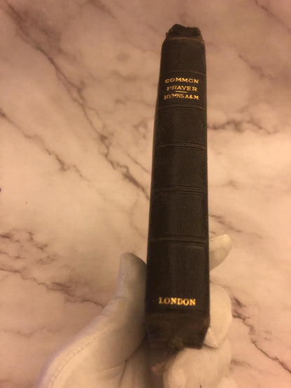 1920s Book of Common Prayer & Hymns Mini Pocket Prayer Book Antique Church Book - (Ref x453)