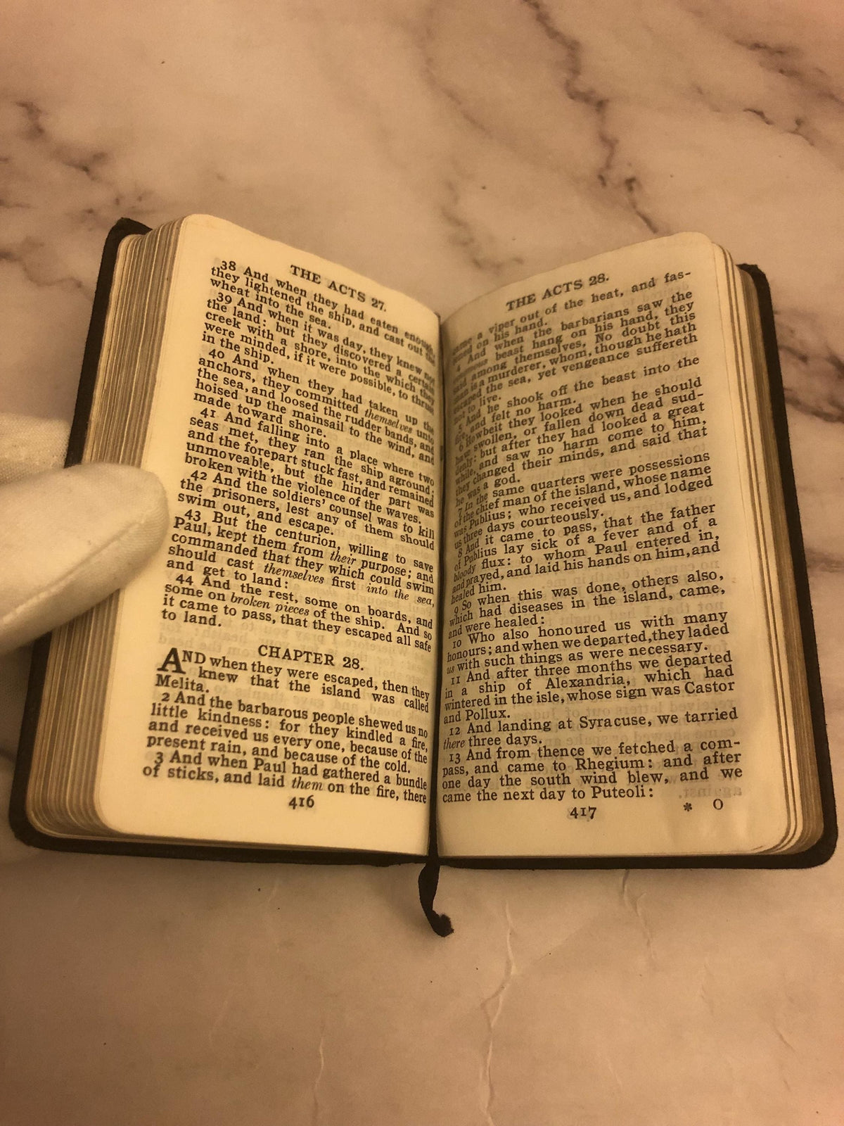 Antique 1800s Book of Common Prayer – Mini Pocket Prayer Book – Victorian Christian Devotional - (Ref x454)
