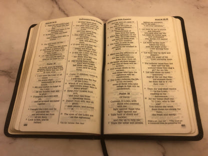 1989 RSV Holy Bible New Testament & Psalms - (Ref x451)