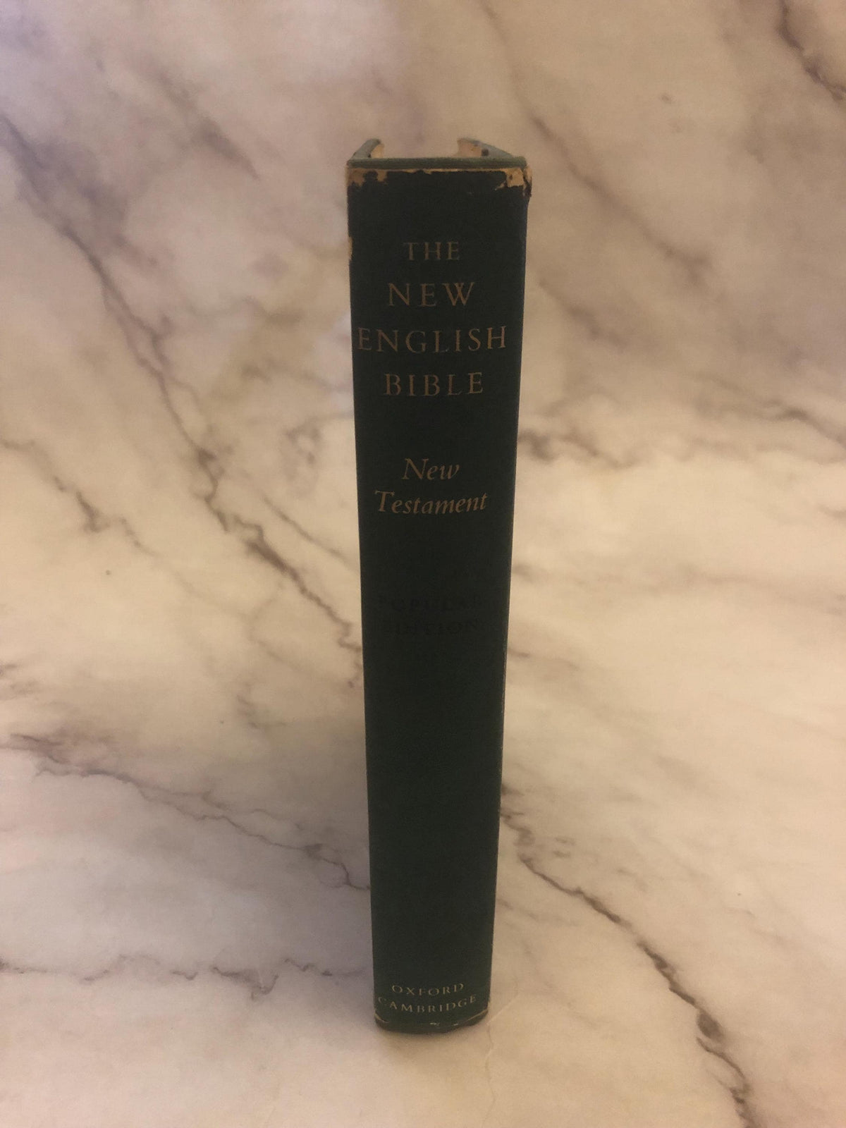1961 New English Bible New Testament Hardcover Vintage Bible Christian Book - (Ref x447)