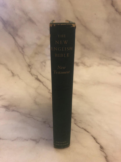 1961 New English Bible New Testament Hardcover Vintage Bible Christian Book - (Ref x447)