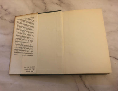 1961 New English Bible New Testament Hardcover Vintage Bible Christian Book - (Ref x447)