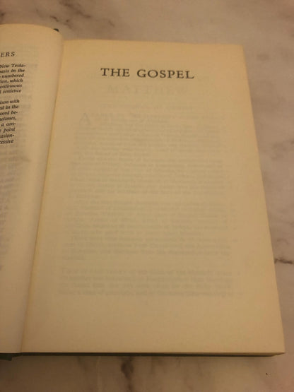 1961 New English Bible New Testament Hardcover Vintage Bible Christian Book - (Ref x447)