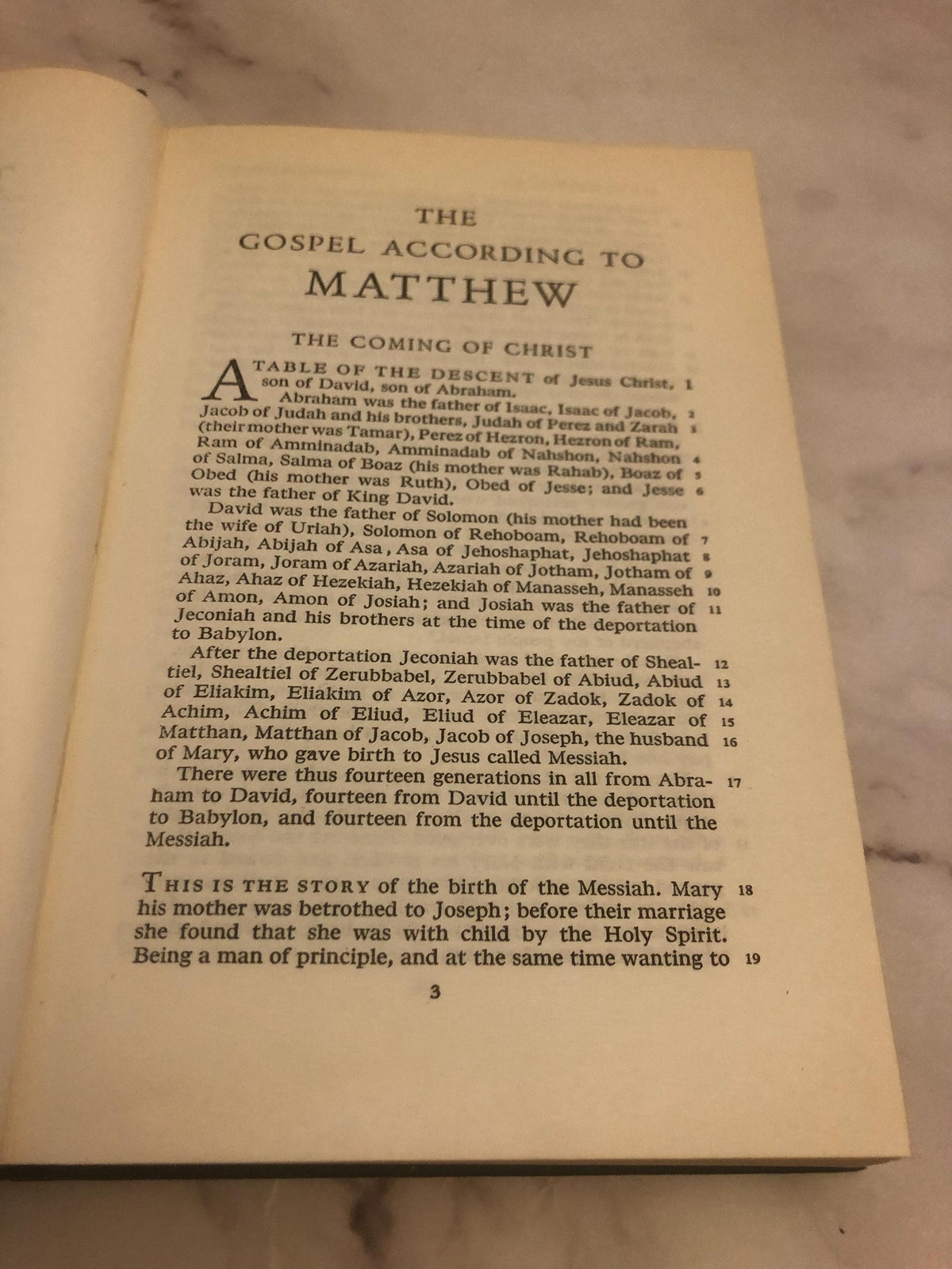 1961 New English Bible New Testament Hardcover Vintage Bible Christian Book - (Ref x447)