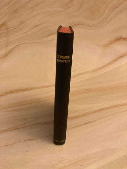 Antique Book of Common Prayer – Pocket Size Hymn Book – Vintage Christian Prayer Book - (Ref X33)
