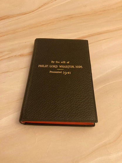 Antique Book of Common Prayer – Pocket Size Hymn Book – Vintage Christian Prayer Book - (Ref X33)