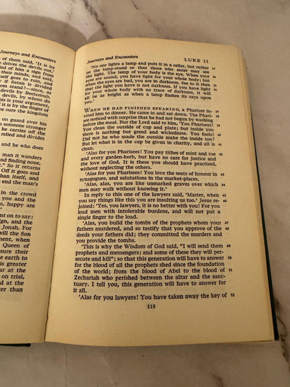 1961 New English Bible – New Testament (Oxford & Cambridge, Green Hardcover) - Ref x534