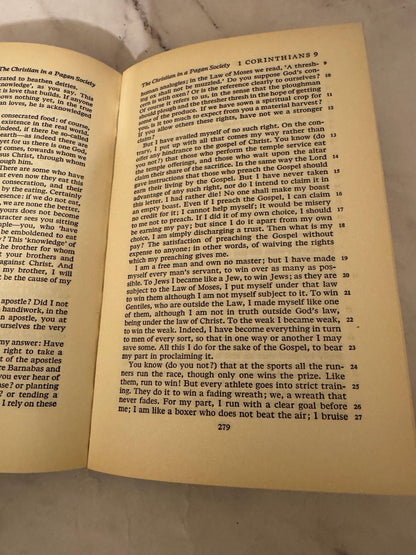 1961 New English Bible – New Testament (Oxford & Cambridge, Green Hardcover) - Ref x534