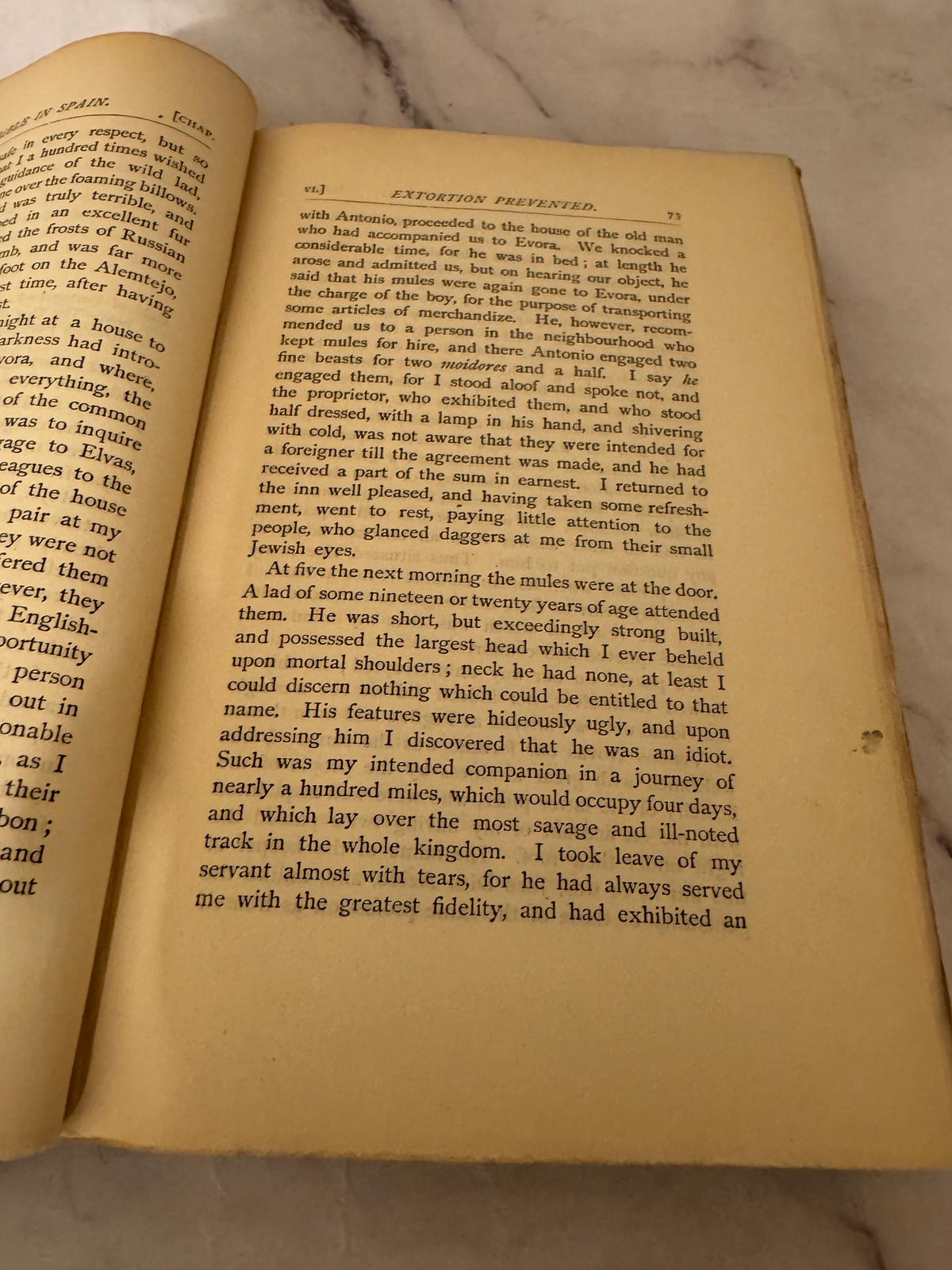 1899 The Bible in Spain Book – George Borrow – Antique Christian History Book - Ref x530