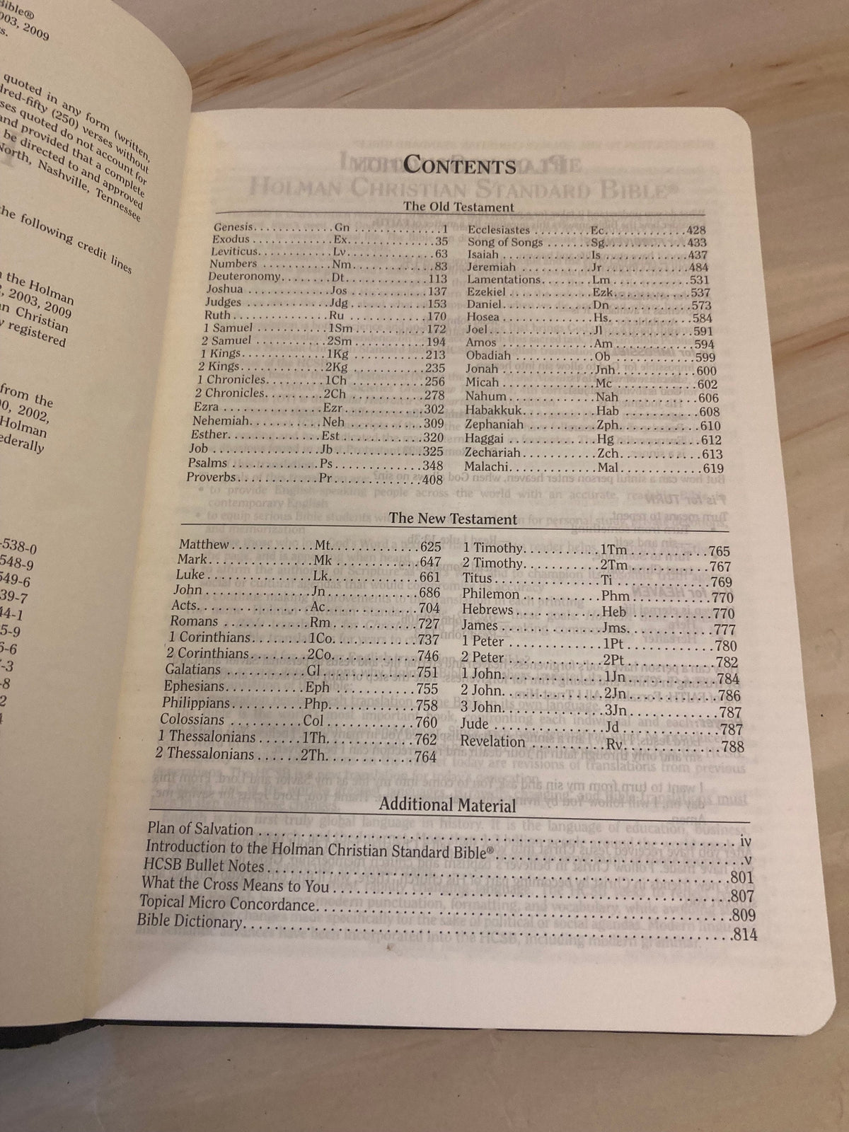 HCSB Holy Bible – 2009 Edition – Christian Study Bible - Ref x313