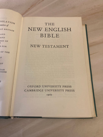 1961 New English Bible - New Testament - Ref x311