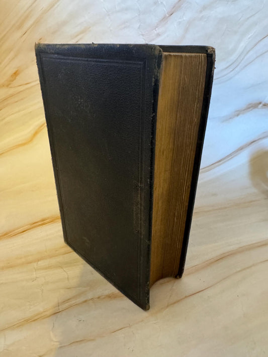 1800s Oxford New Testament And Book Of Common Prayer Antique Church Of England Bible - Ref X684