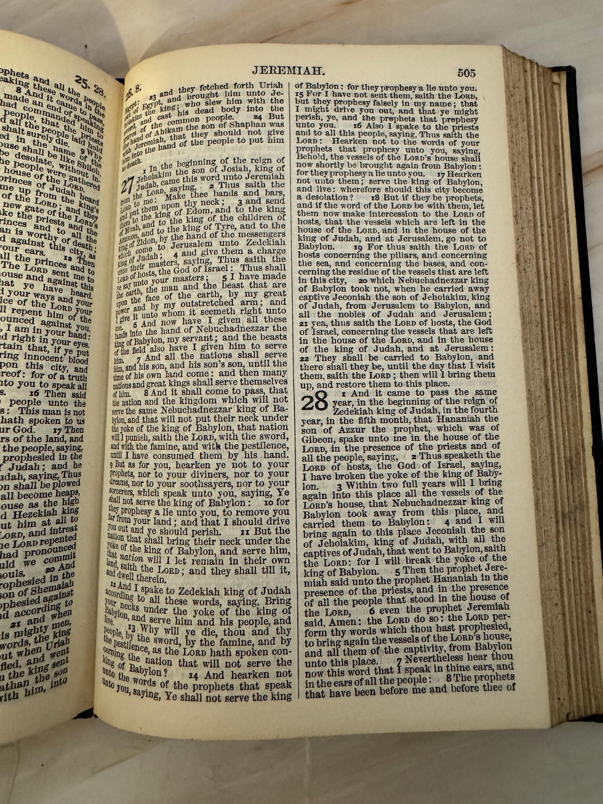 1925 Oxford Holy Bible Revised Version Antique Pocket Bible British And Foreign Bible Society - Ref X683