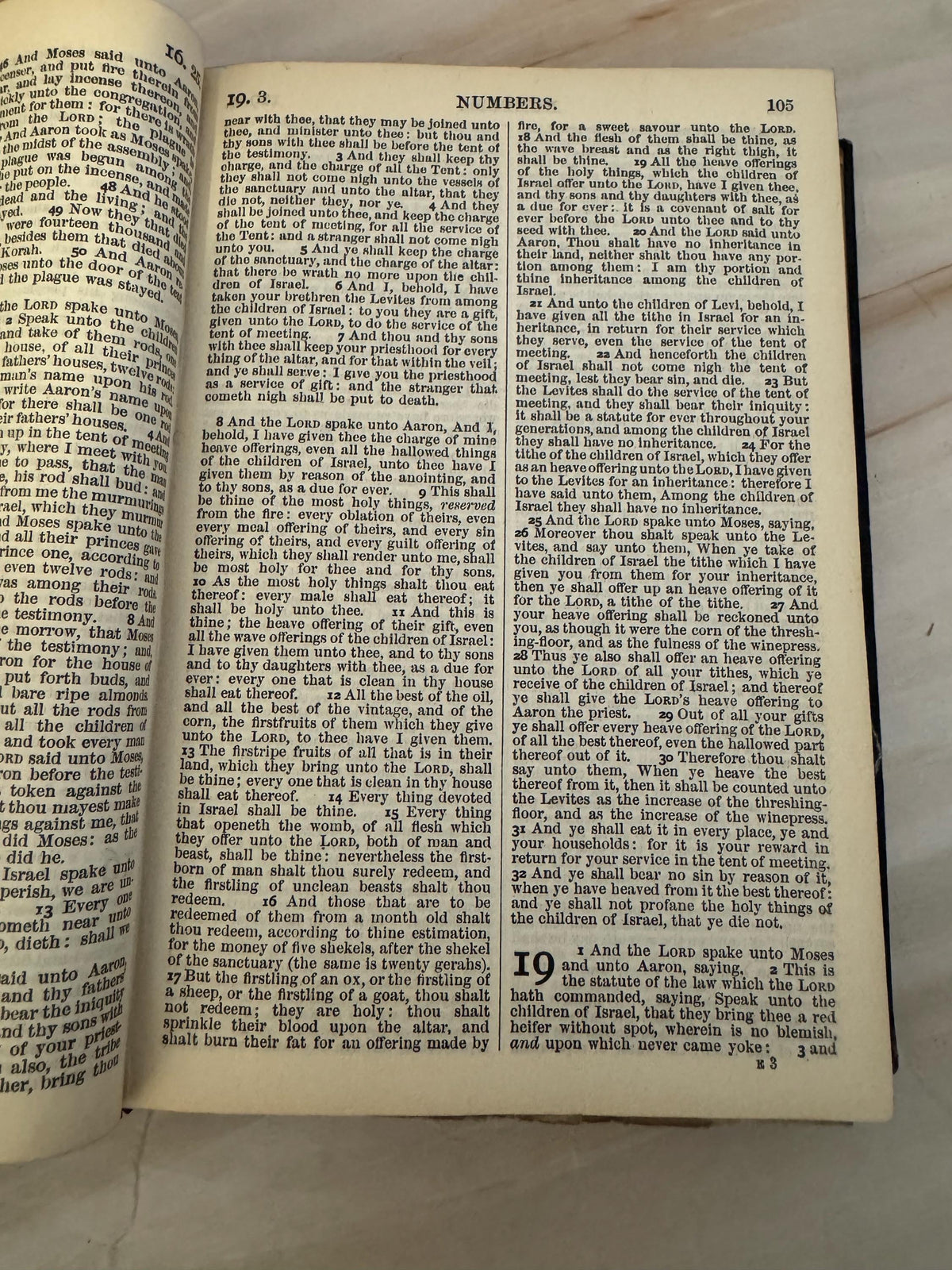1925 Oxford Holy Bible Revised Version Antique Pocket Bible British And Foreign Bible Society - Ref X683