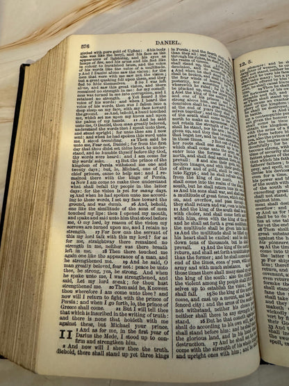 1925 Oxford Holy Bible Revised Version Antique Pocket Bible British And Foreign Bible Society - Ref X683