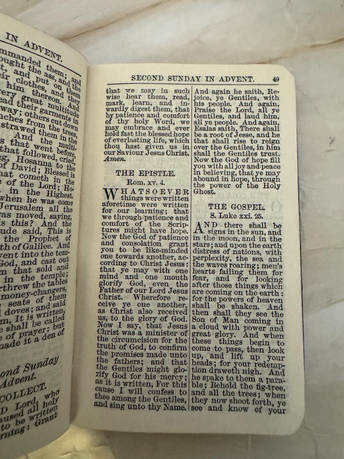Antique Common Prayer and Hymns A&M Book Set c1900s Cambridge University Press - Ref X681
