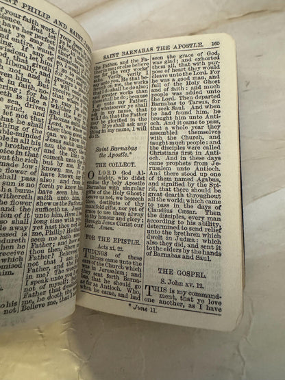 Antique Common Prayer and Hymns A&M Book Set c1900s Cambridge University Press - Ref X681