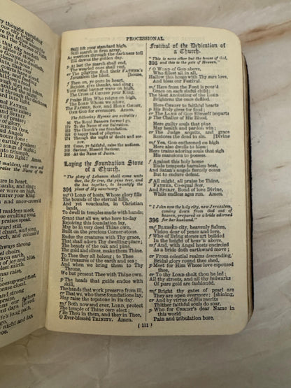 Antique Book of Common Prayer c1900s Oxford University Press Vintage Church Prayer Book - Ref X680
