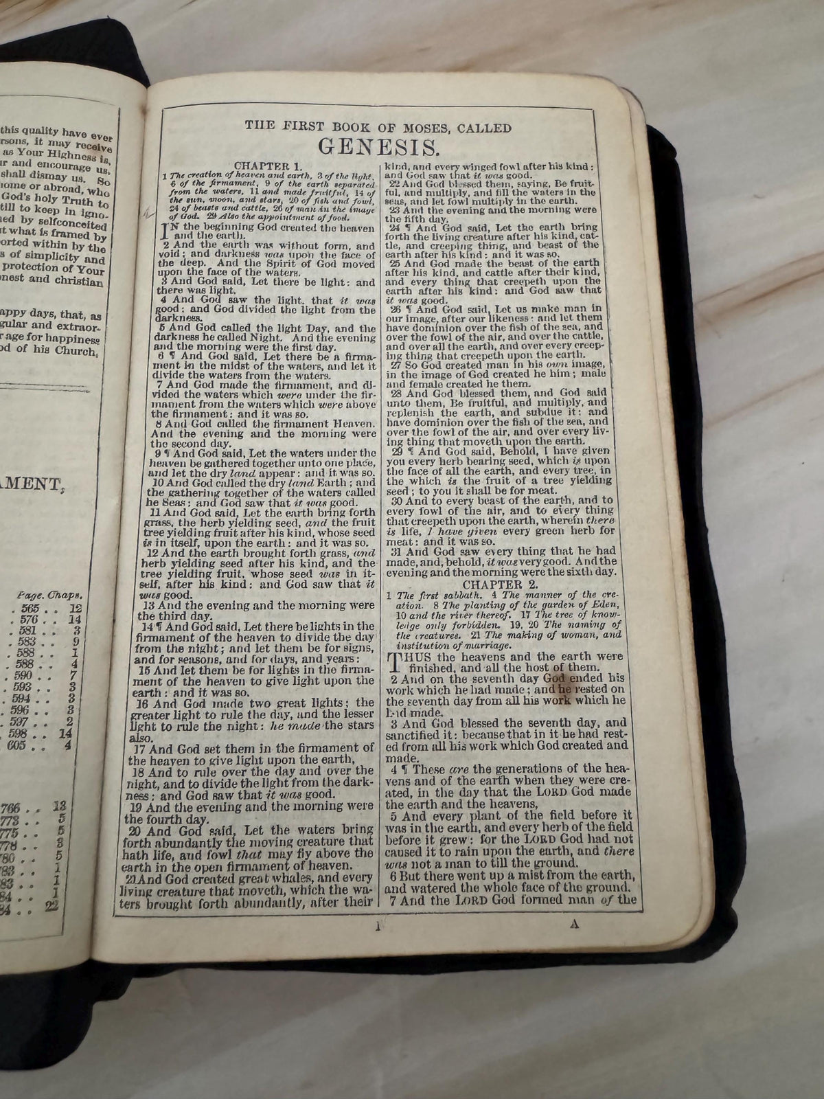 1904 Holy Bible Oxford University Press Antique King James Bible Black Leather Small KJV Bible - Ref x674