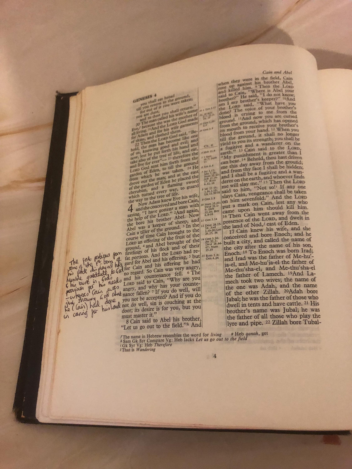 1952 RSV Holy Bible Cross Reference Vintage Christian Bible Study Bible - (Ref x441)
