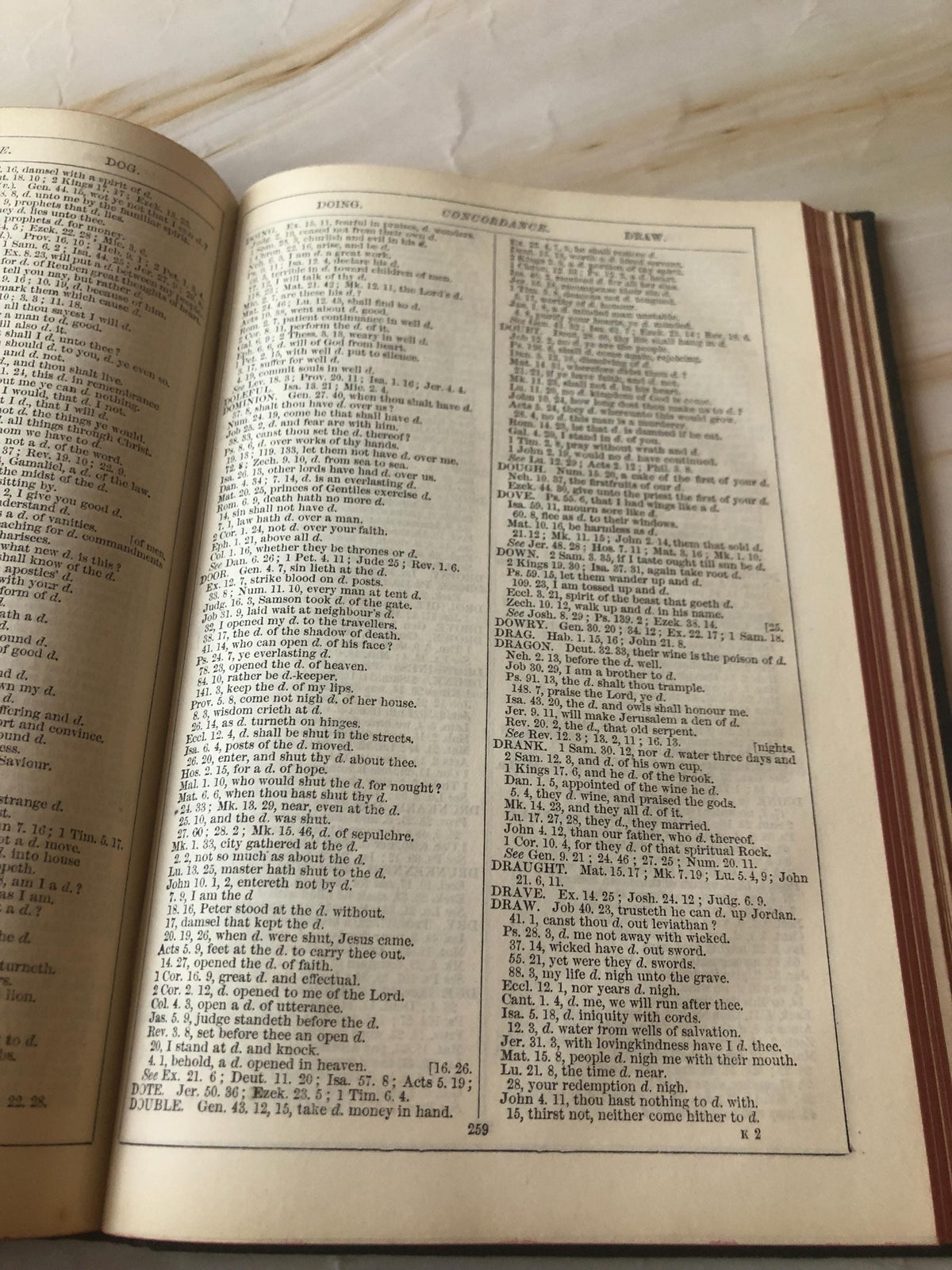 Vintage Oxford Bible Study Book - (Ref x439)