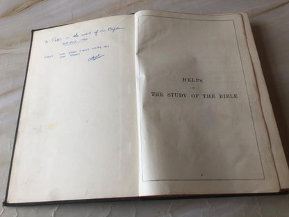 Vintage Oxford Bible Study Book - (Ref x439)
