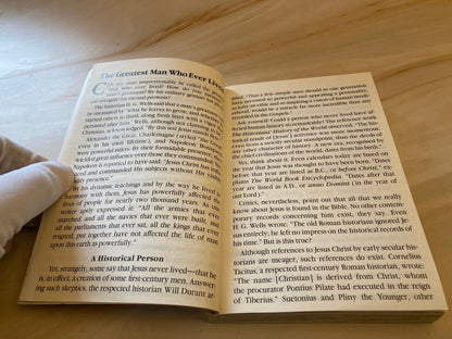 The Greatest Man Who Ever Lived – Christian Bible Stories Book - Ref x291
