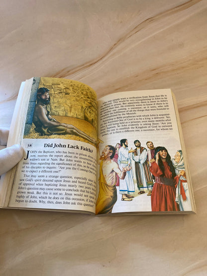 The Greatest Man Who Ever Lived – Christian Bible Stories Book - Ref x291