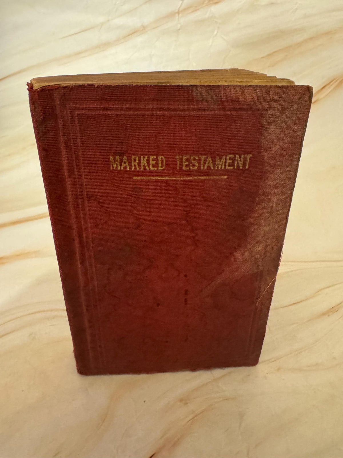 1904 Marked New Testament Pocket Bible Oxford University Press - Ref X664