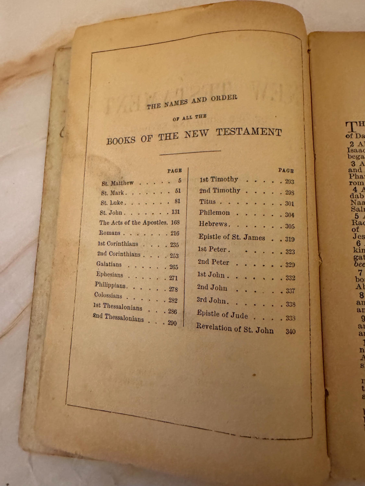 1904 Marked New Testament Pocket Bible Oxford University Press - Ref X664