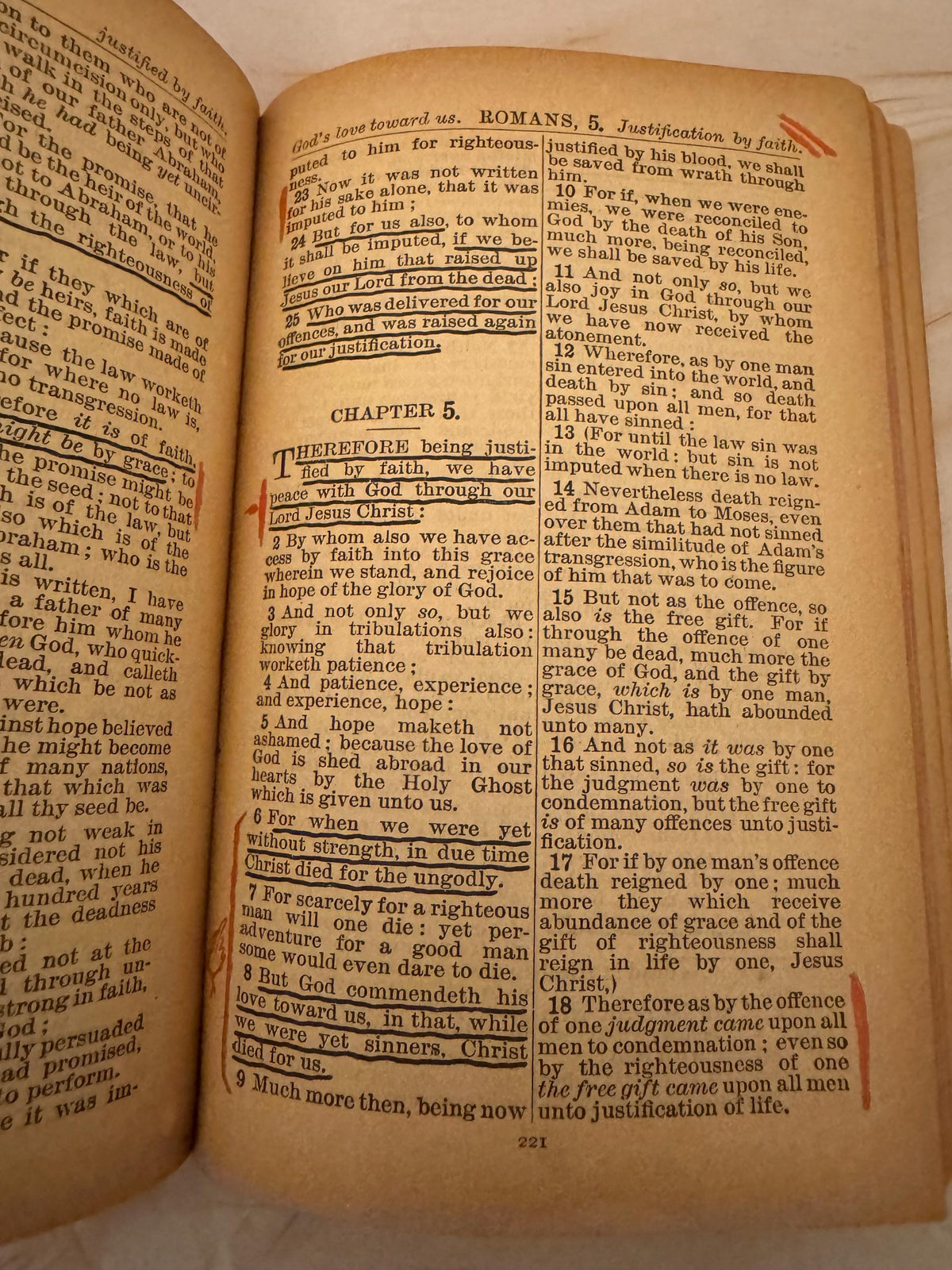 1904 Marked New Testament Pocket Bible Oxford University Press - Ref X664