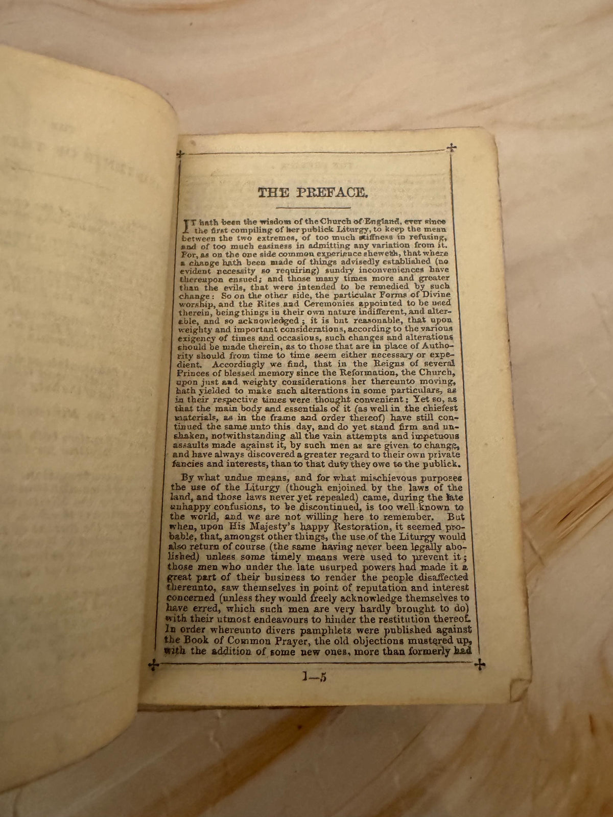 1891 Victorian Miniature Prayer Book – Aged Brown Leather, Antique Religious Text - Ref X657