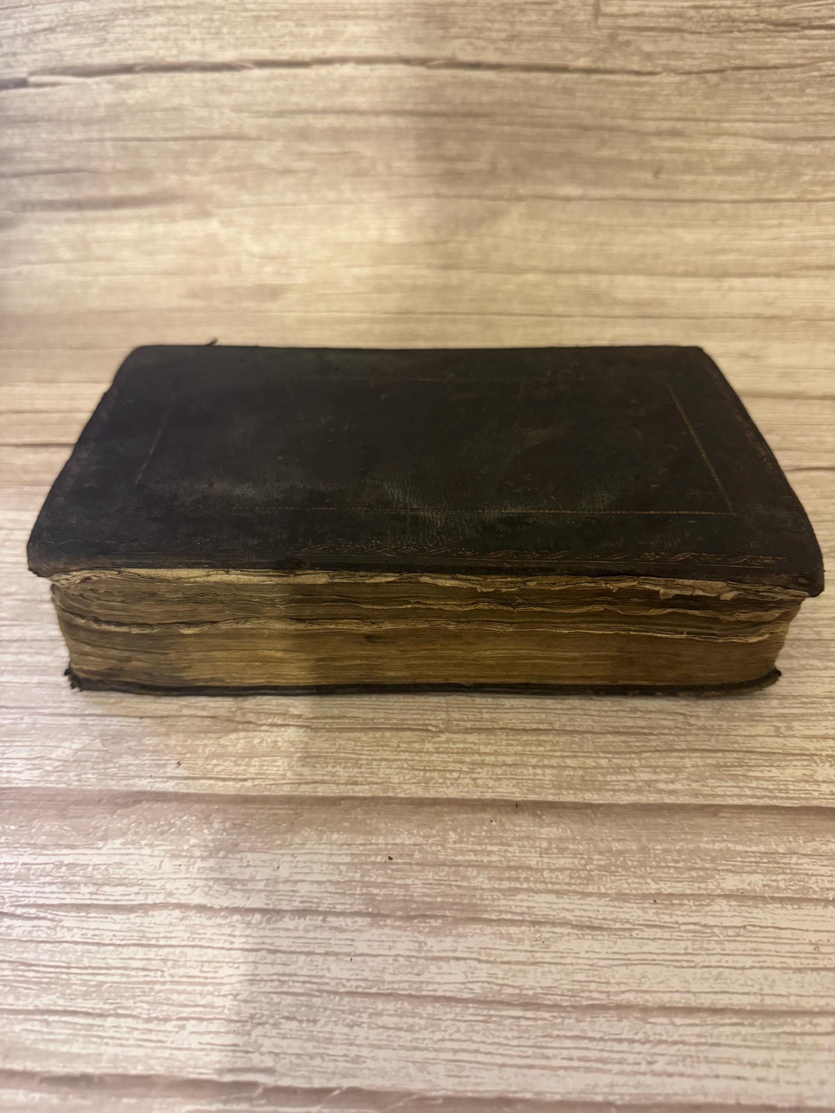 18th Century Antique Book of Common Prayer & Psalms – Georgian Leather Bound Prayer Book - x790