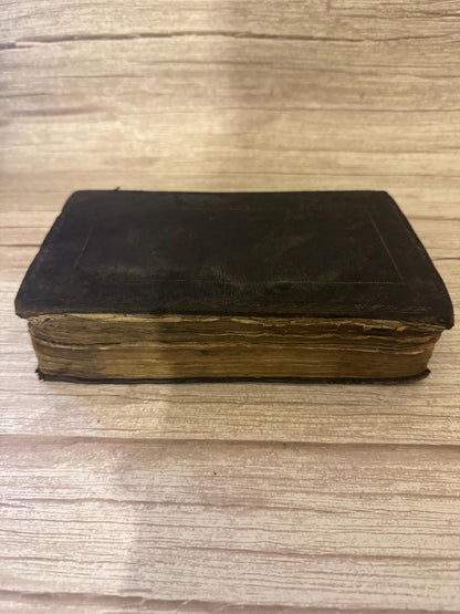 18th Century Antique Book of Common Prayer & Psalms – Georgian Leather Bound Prayer Book - x790