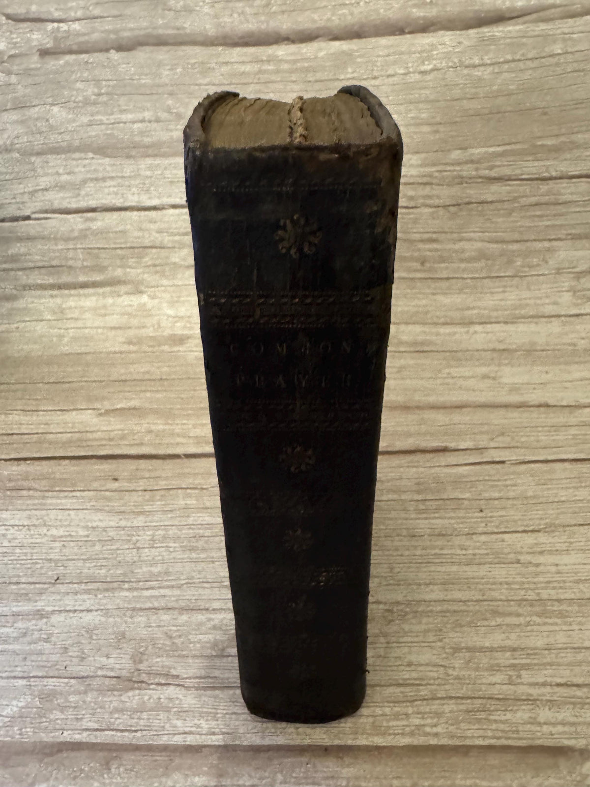 18th Century Antique Book of Common Prayer & Psalms – Georgian Leather Bound Prayer Book - x790