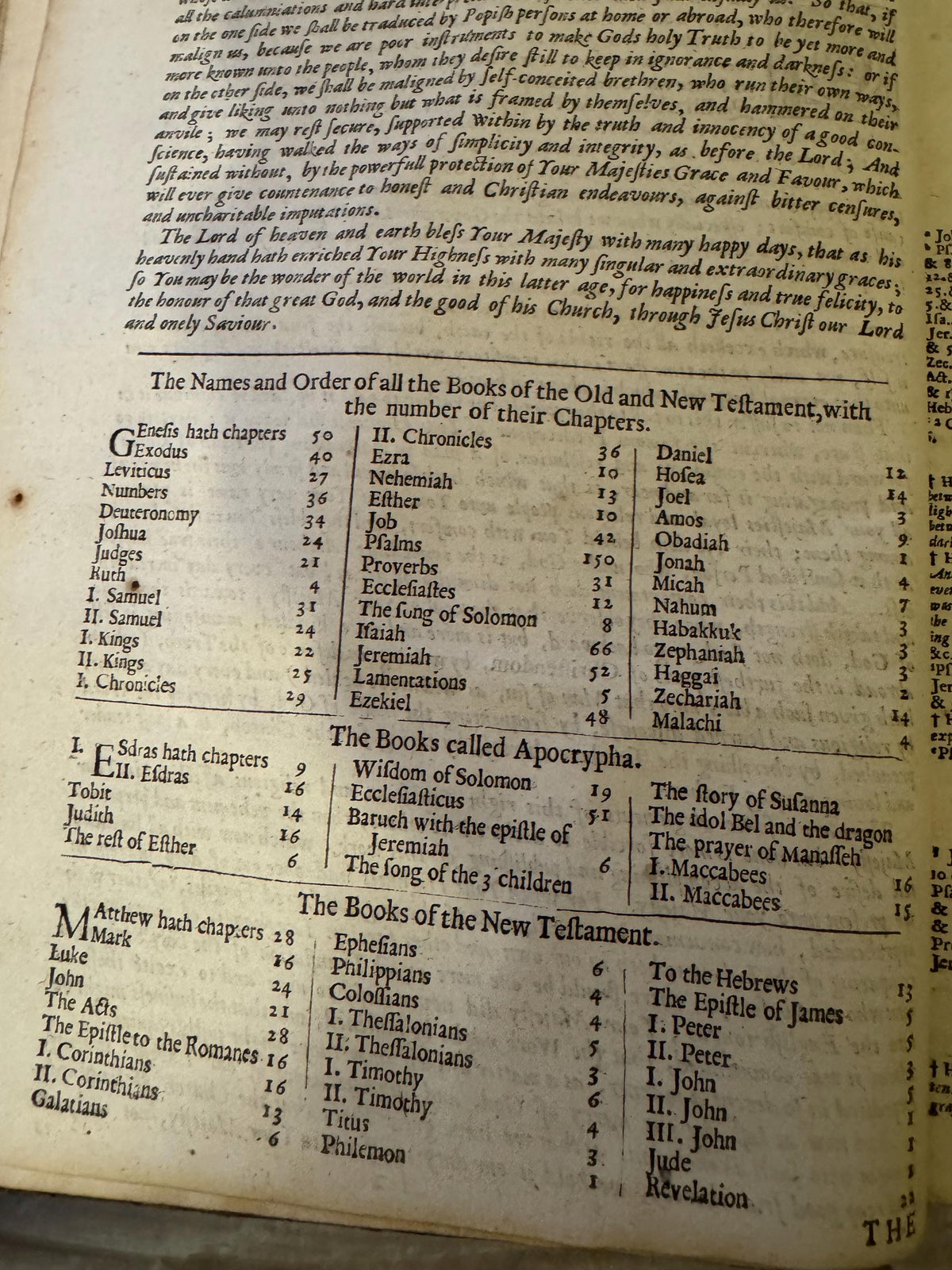 1683 Large Antique Holy Bible with Apocrypha – Cambridge King James Bible - Ref x791