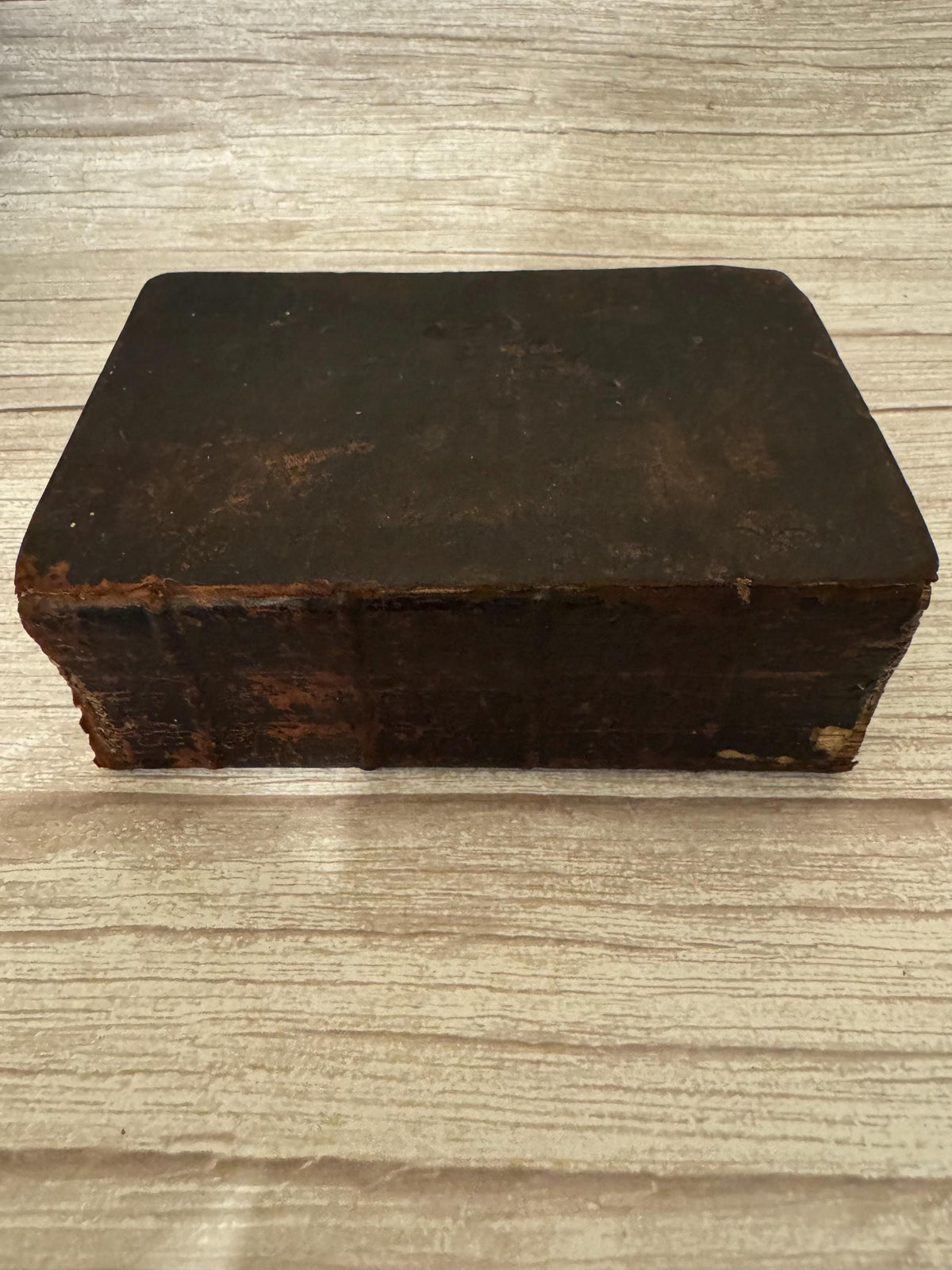 1801 Antique King James Bible with Book of Common Prayer Oxford Clarendon Press Georgian Leather KJV - Ref x786