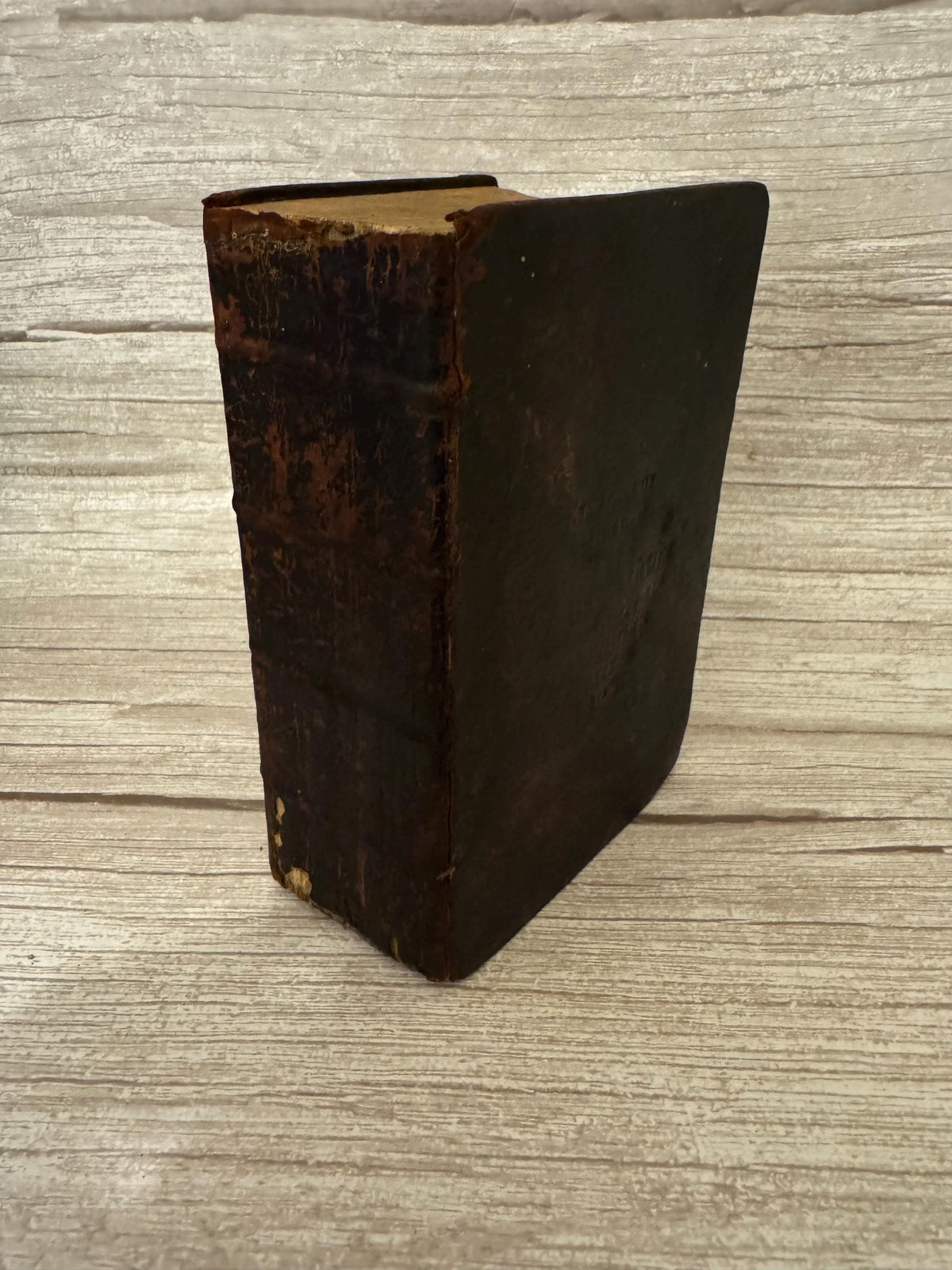 1801 Antique King James Bible with Book of Common Prayer Oxford Clarendon Press Georgian Leather KJV - Ref x786