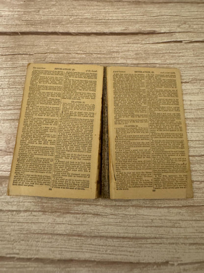 1902 King Edward VII Coronation New Testament Oxford KJV Antique Royal Bible - Ref x787
