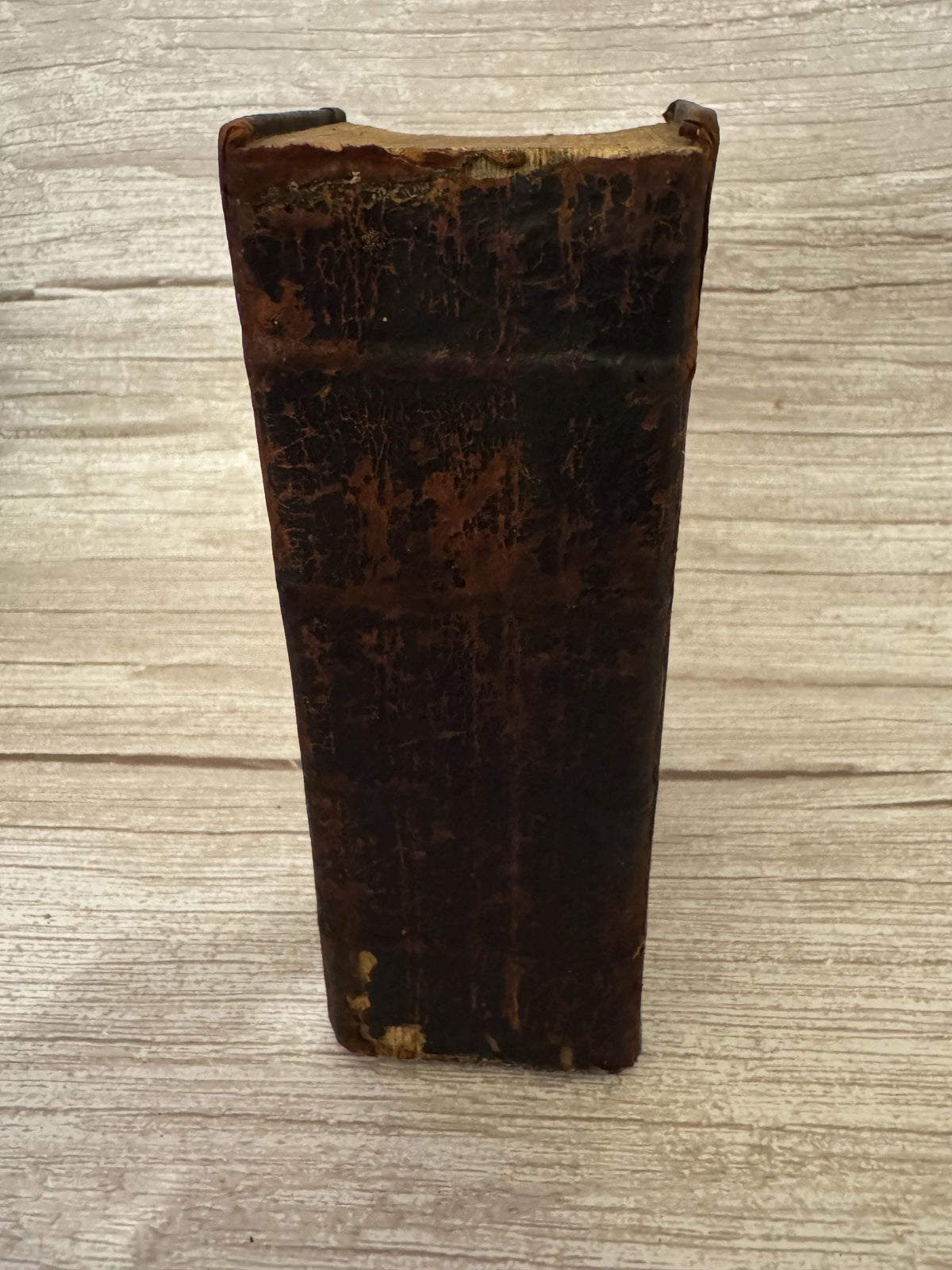 1801 Antique King James Bible with Book of Common Prayer Oxford Clarendon Press Georgian Leather KJV - Ref x786