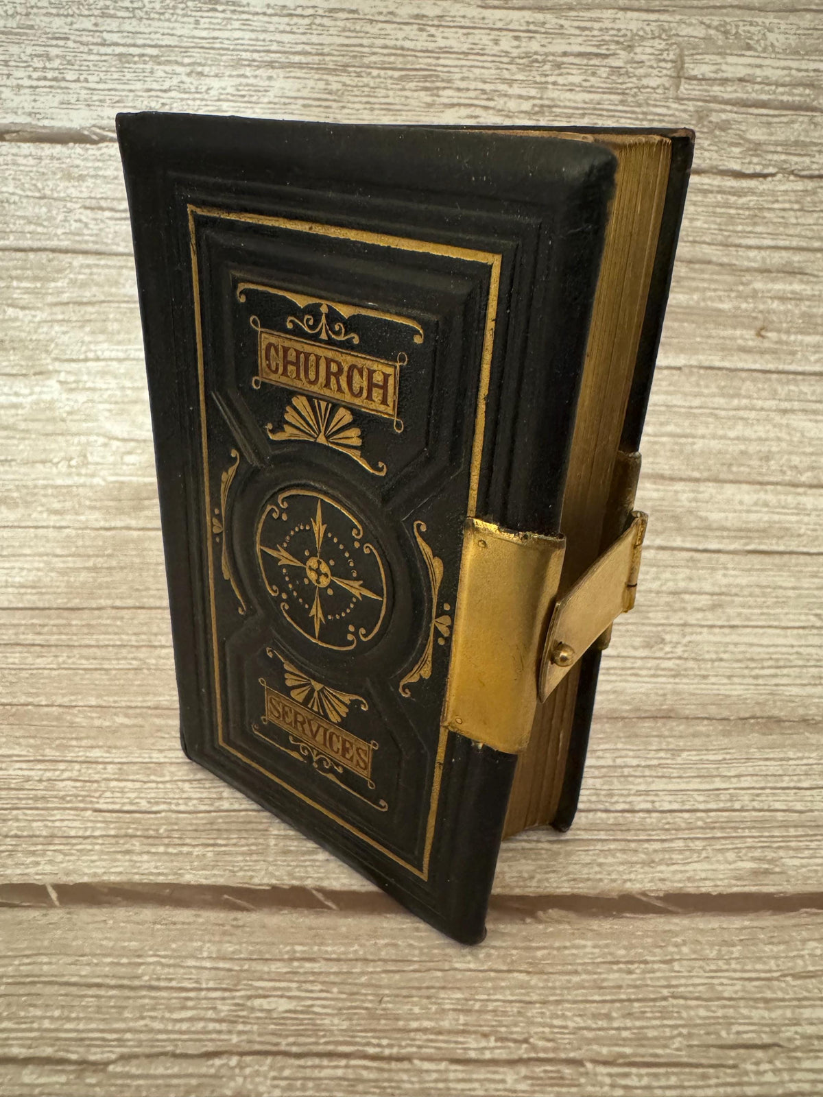 1874 Antique New Testament and Book of Common Prayer – Victorian Church Services - x780