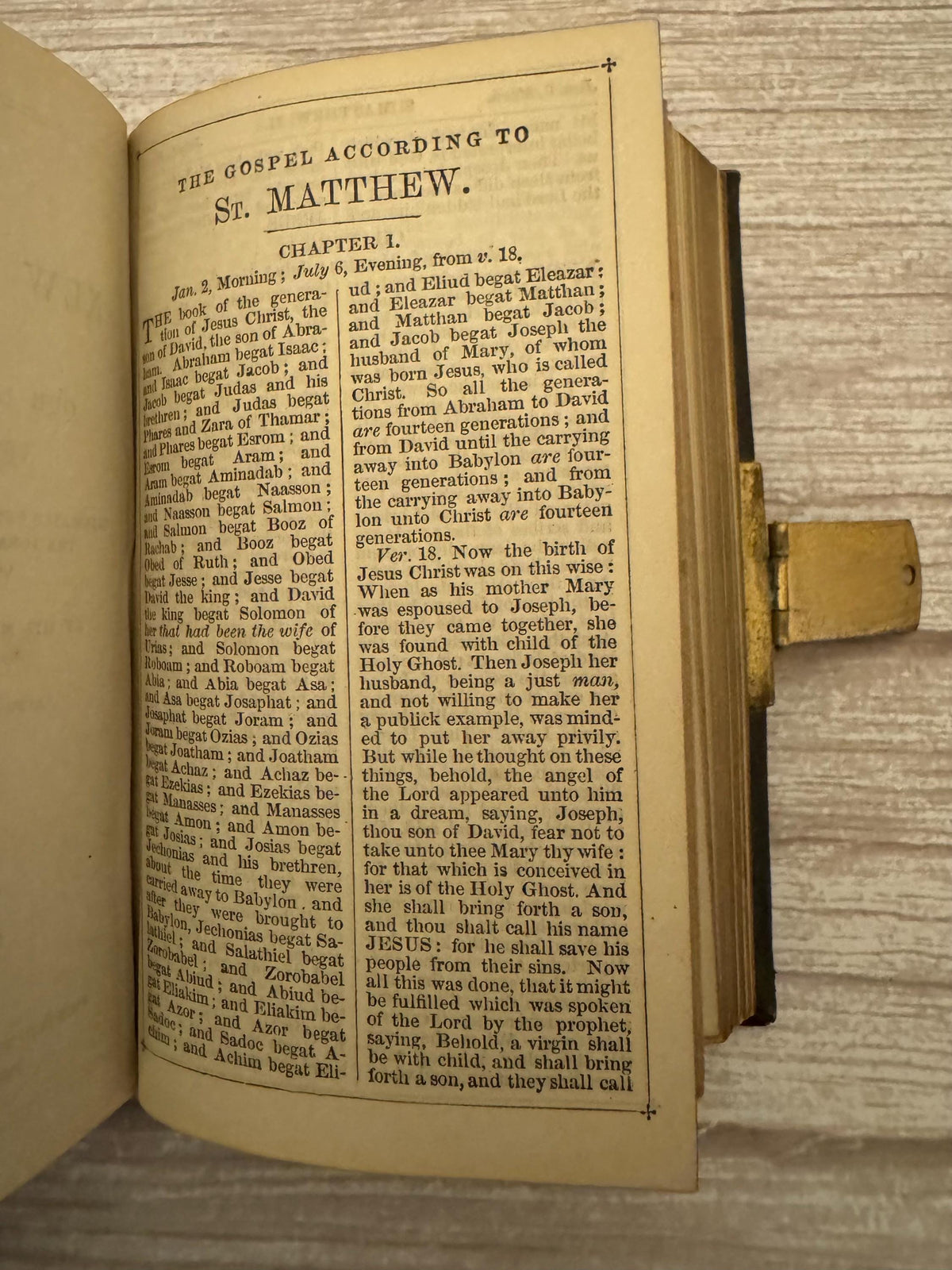 1874 Antique New Testament and Book of Common Prayer – Victorian Church Services - x780