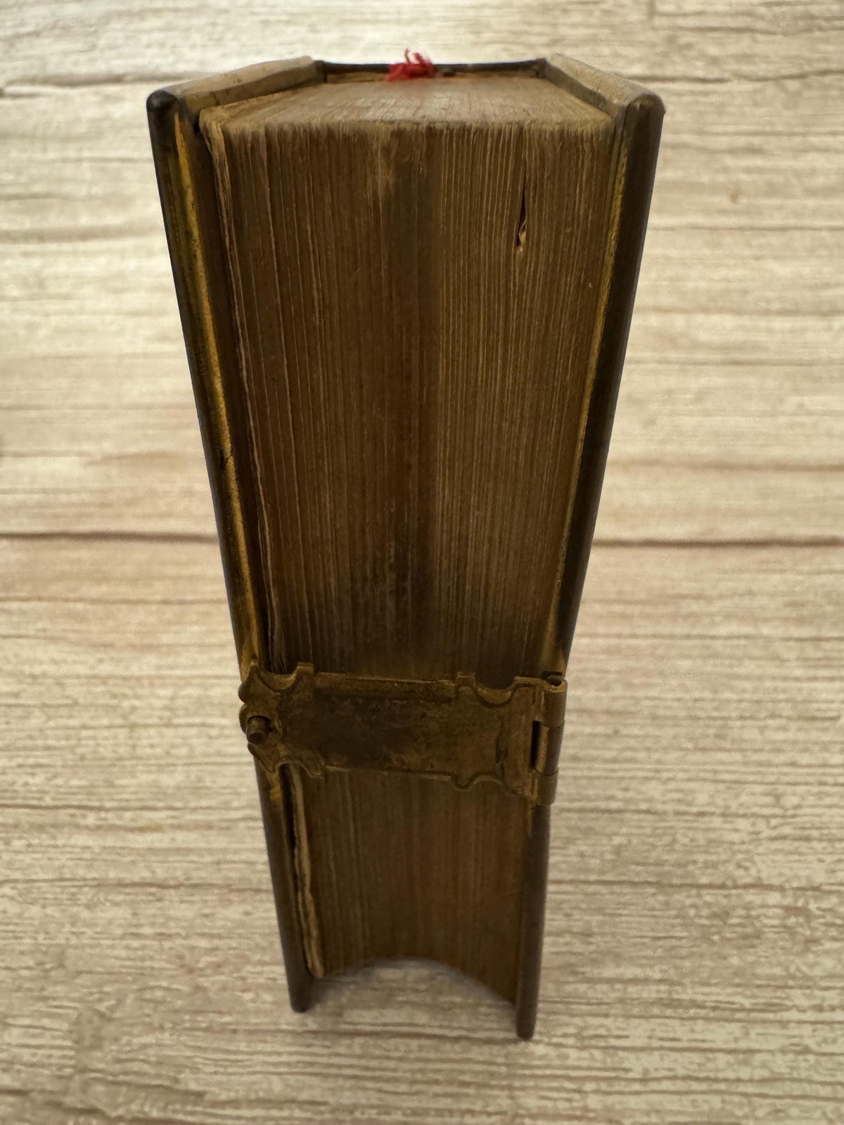 1854 New Testament & Book of Common Prayer – Leather Bound Bible with Brass Clasp - Ref x776