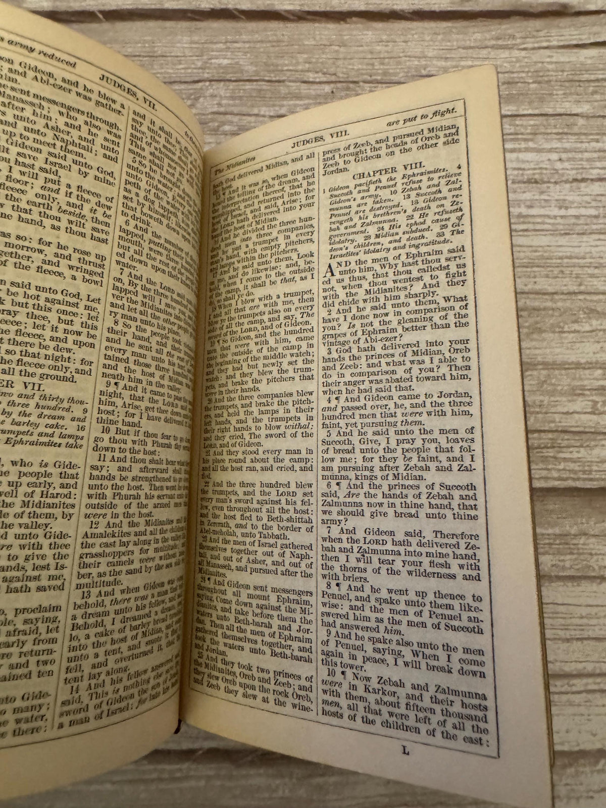 1841 Holy Bible & Book of Common Prayer – Antique Leather Bound Boxed Set - Ref x772